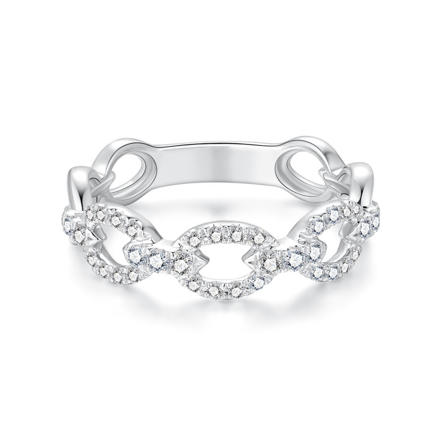 18K GOLD DIAMONDS RING