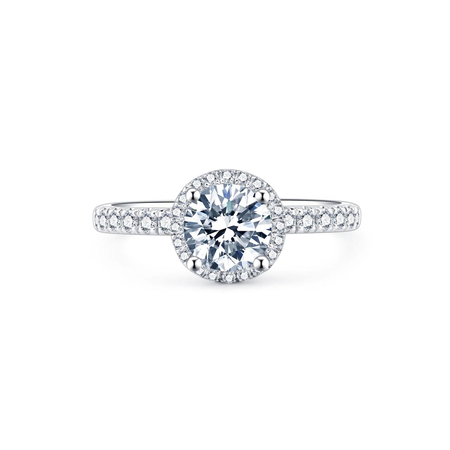 18K SEMI MOUNTING DIAMOND RING