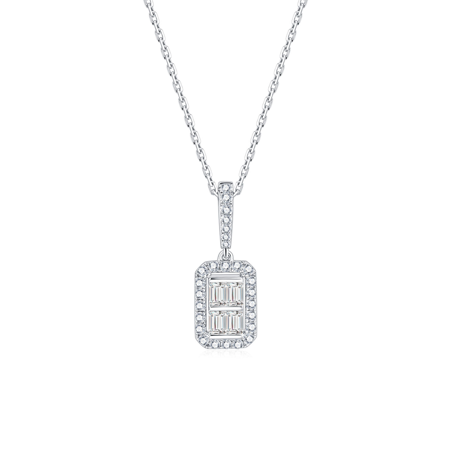 18K GOLD DIAMOND NECKLACE